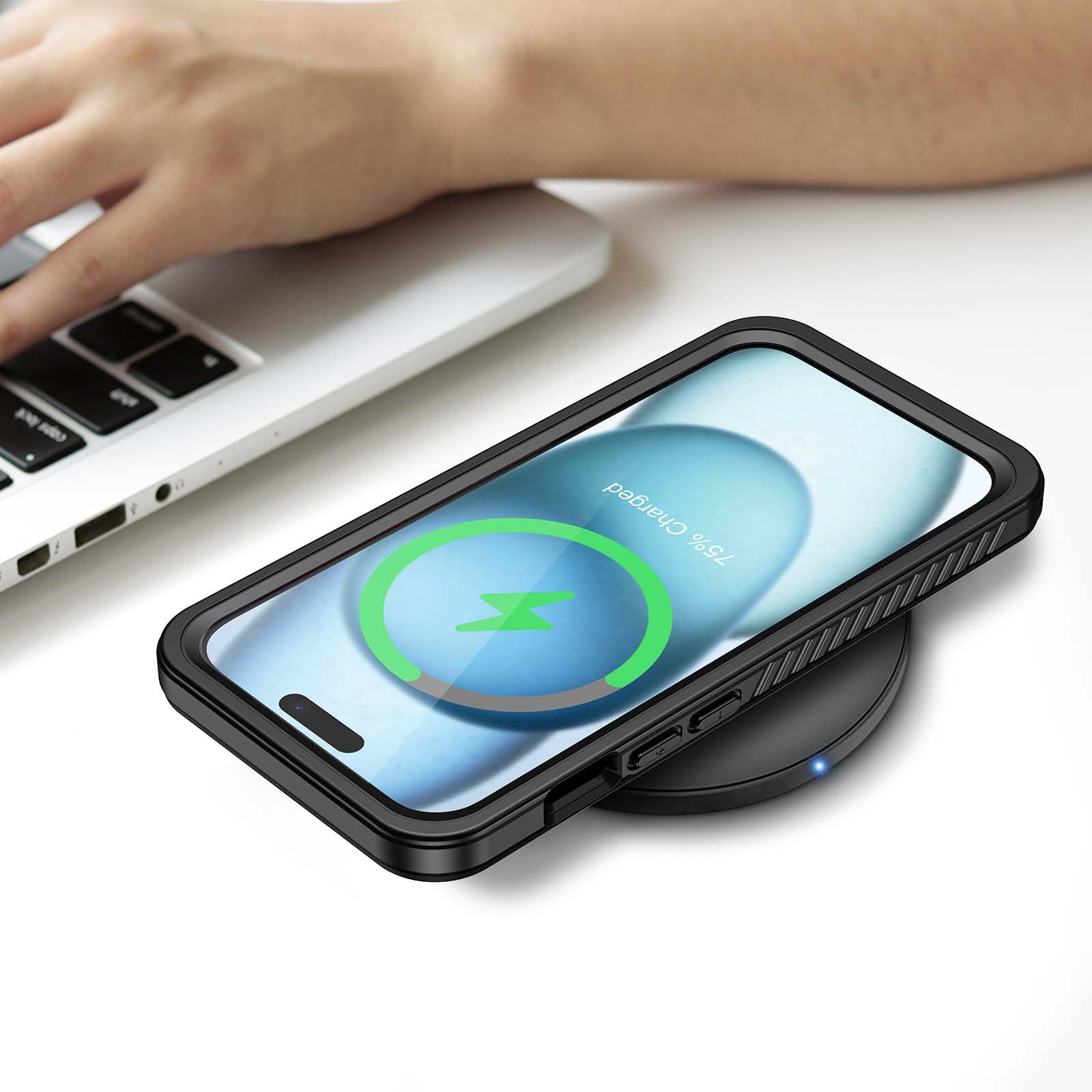 Lanhiem Waterproof iPhone 15 Case (6.1