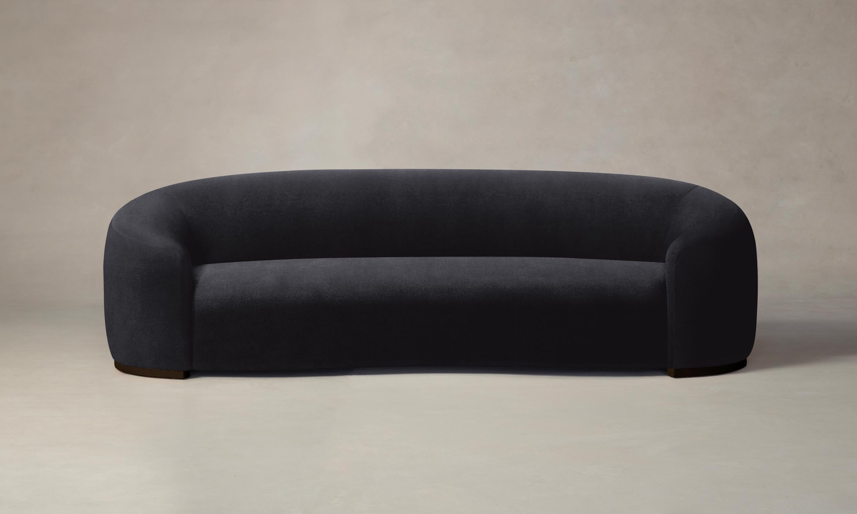 Luxury Chelsea Sofa with Performance Velvet Flannel Upholstery - Perfect for Living Room, Lounge & Modern Home Decor