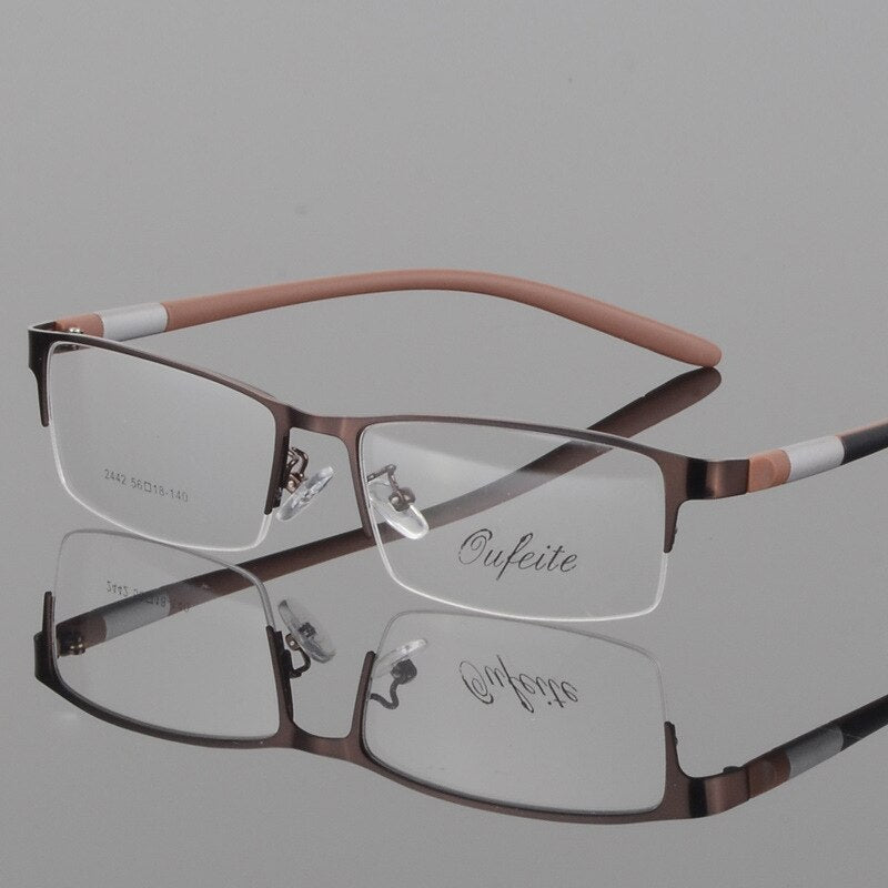 Bclear Titanium Eyeglasses for Men - Lightweight & Durable Frame GP8300 | Perfect for Work, Reading & Everyday Wear