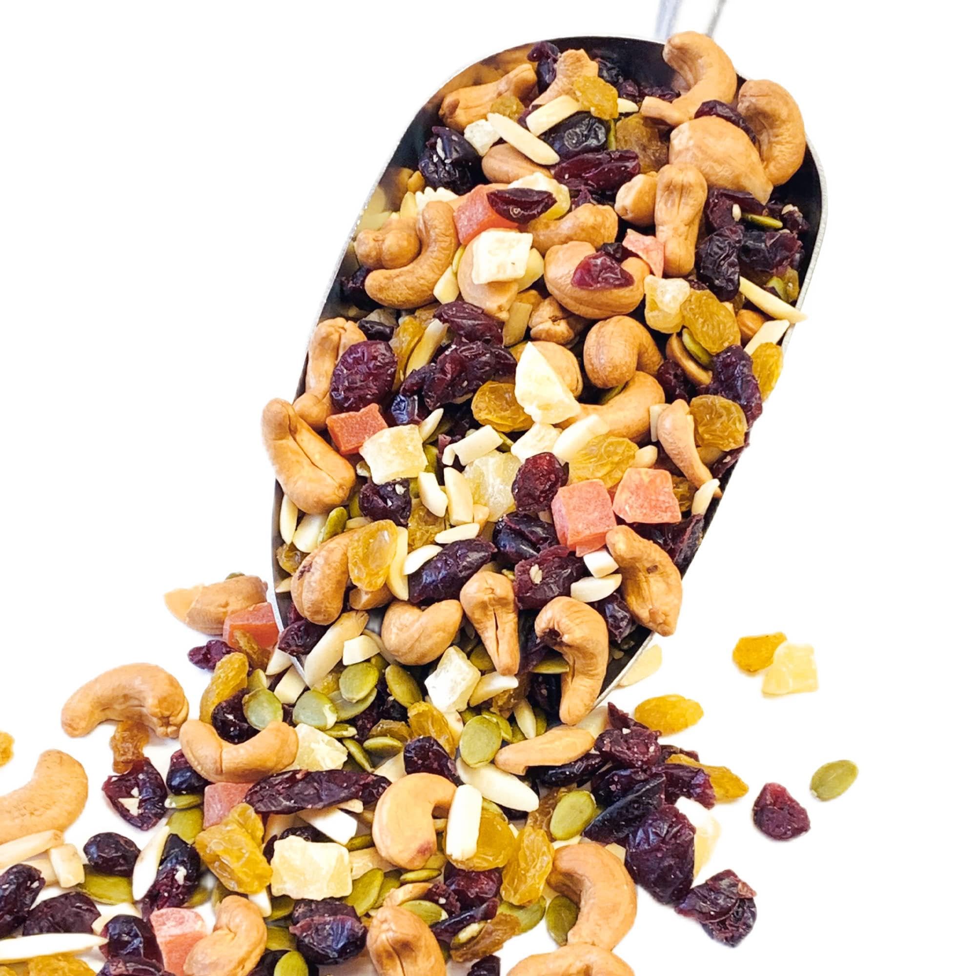 NY Spice Shop Almond Craze Trail Mix - 3lb Healthy Snack Pack with Almonds, Mixed Nuts & Dried Fruits - Bulk Wholesale Trail Mix for Hiking, Office & School Snacks