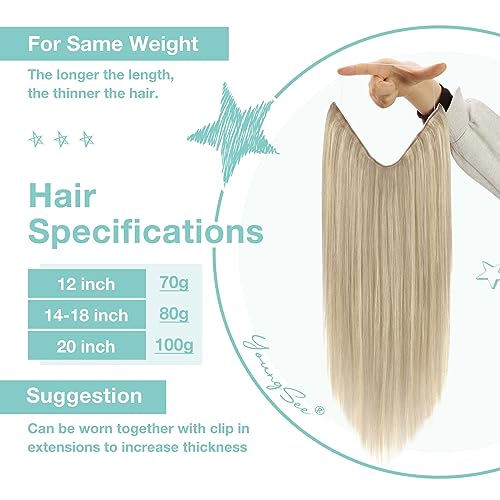 Premium 100% Human Hair Wire Hair Extensions for Women - Clip-In, Heat Resistant, Natural Look for Daily Styling & Special Occasions
