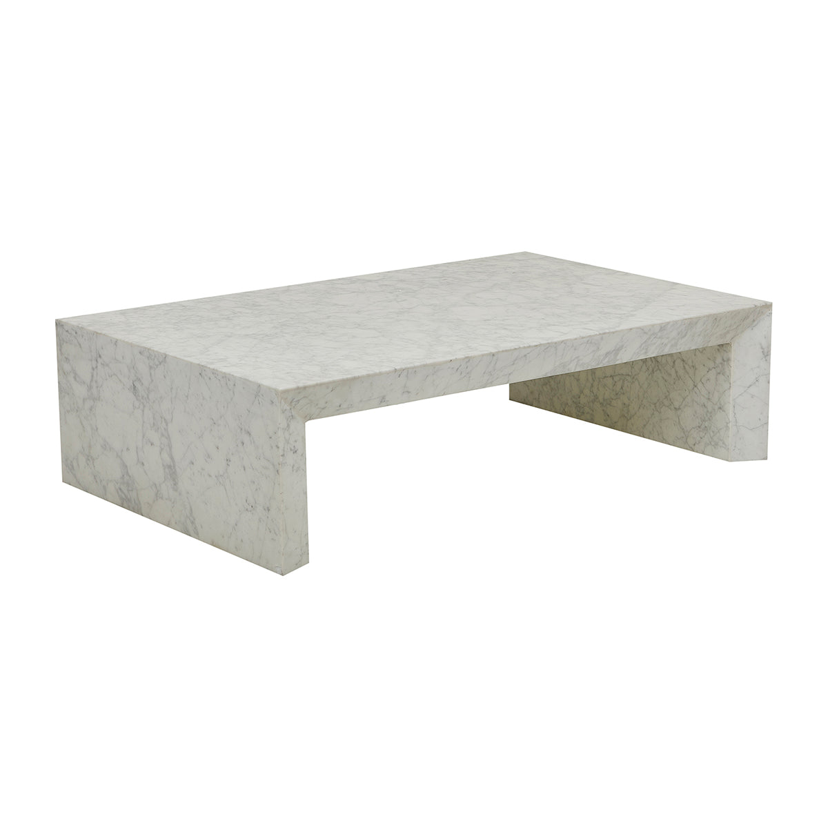 Elle Monument Coffee Table - Modern Living Room Centerpiece for Home Decor & Stylish Furniture