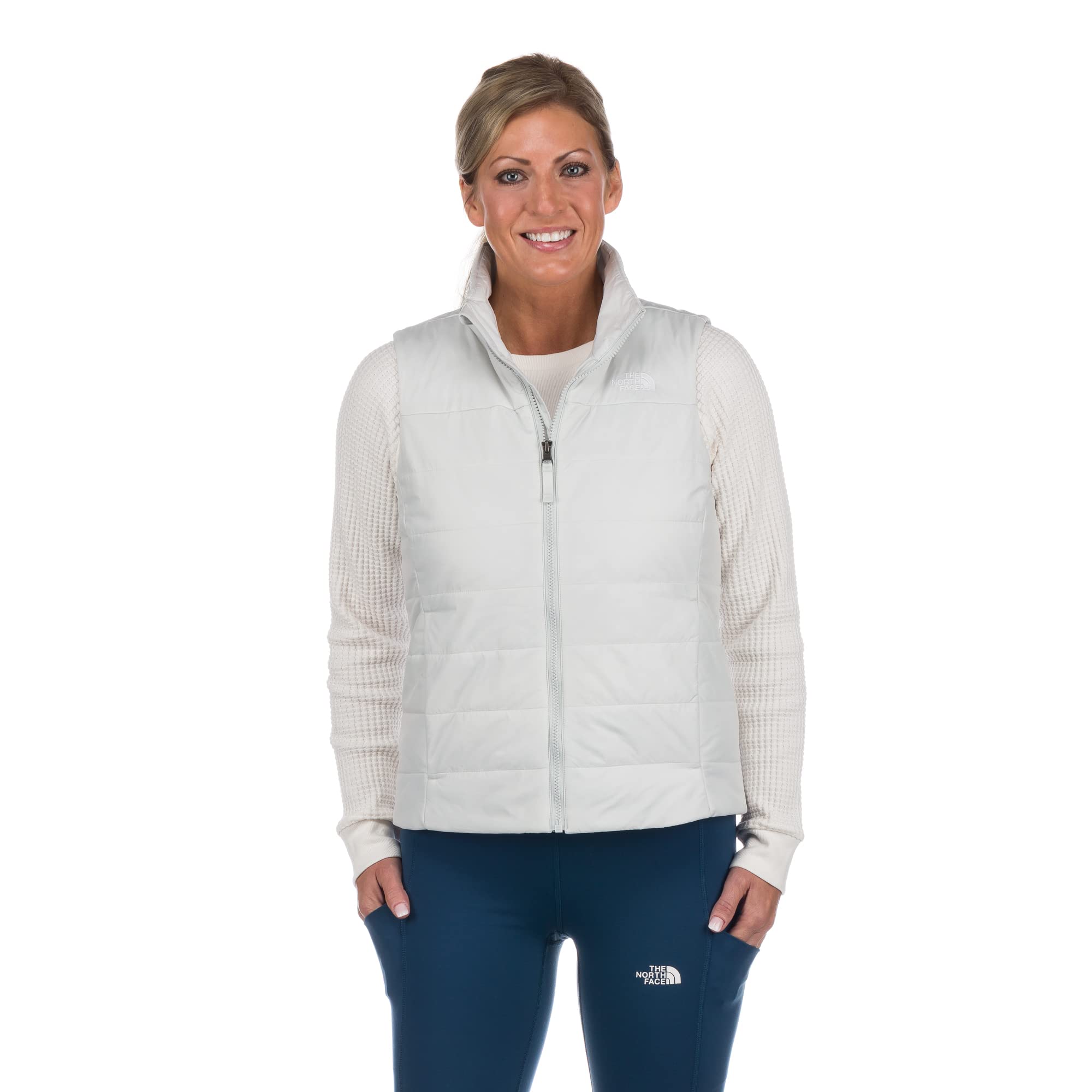 THE NORTH FACE Women's Flare Vest - Lightweight Puffer Jacket for Outdoor Hiking, Running & Winter Fashion