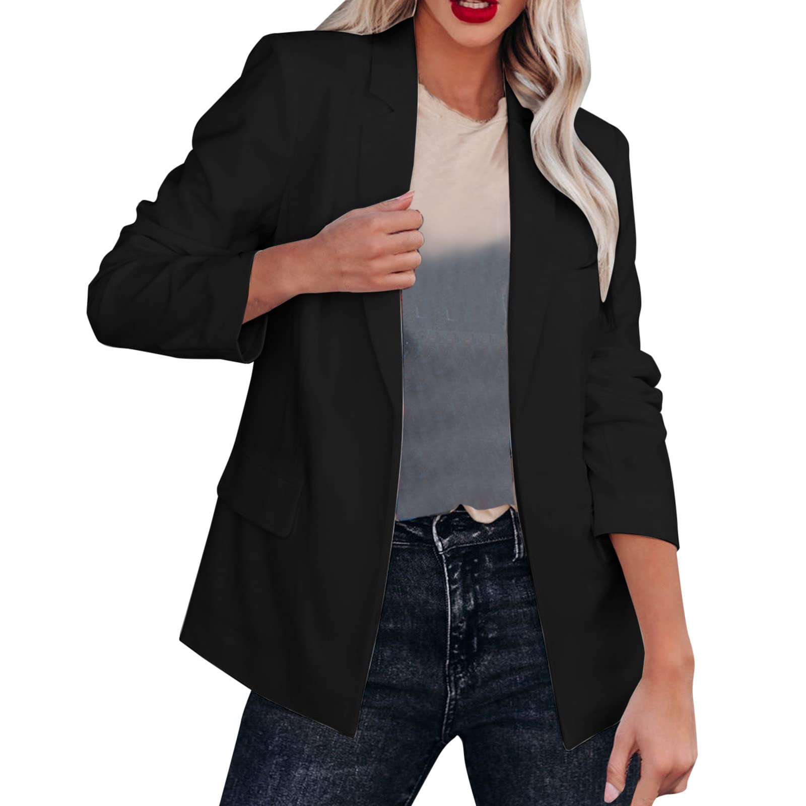 Women's Double Breasted Blazer for Work & Office Wear