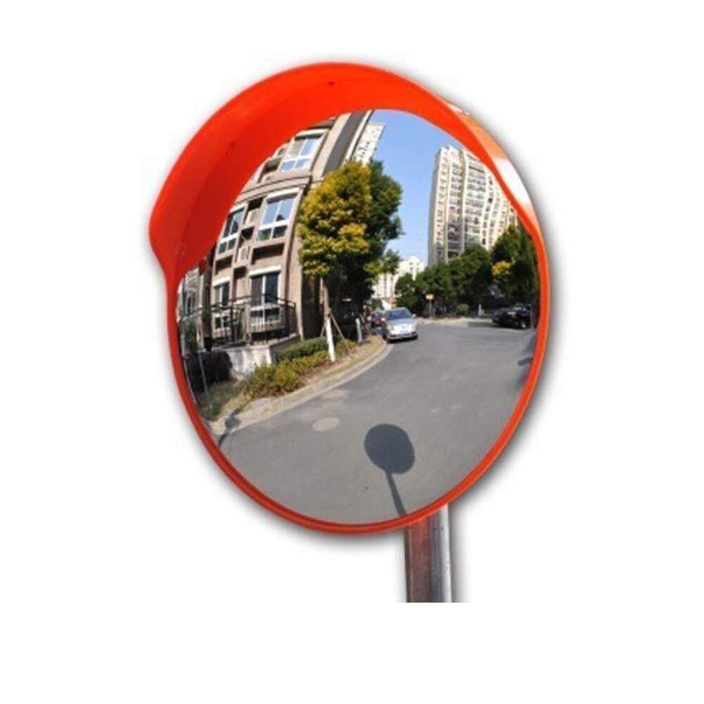 Xiao Jian 80cm Large Round Wide Angle Safety Convex Mirror - Outdoor Blind Spot Mirror for Driveway, Warehouse & Office Security - Clear Traffic Mirror for Enhanced Visibility & Accident Prevention