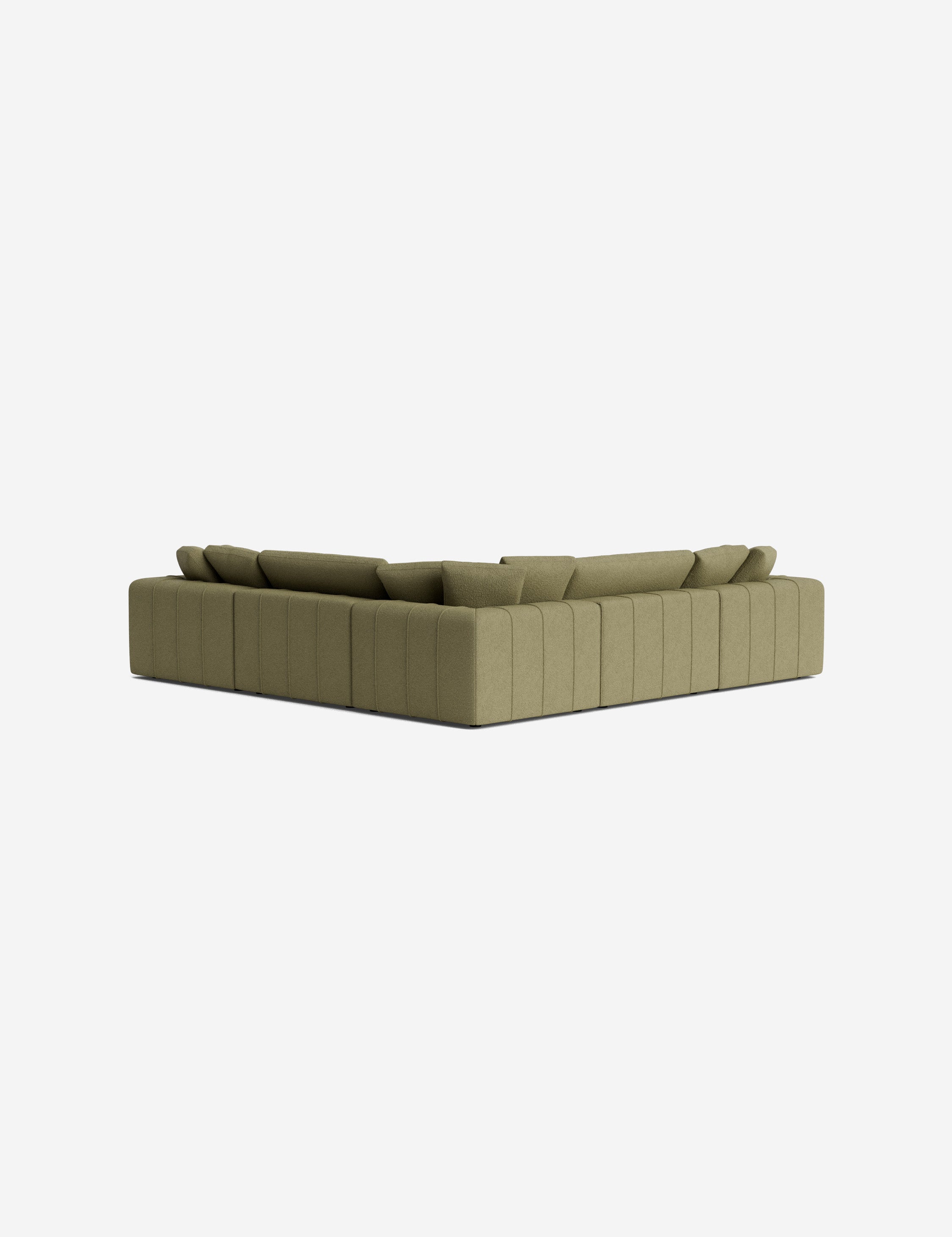 Capella Modular Corner Sectional Sofa - Modern L-Shaped Living Room Furniture for Small Spaces | Perfect for Apartments, Condos & Cozy Homes
