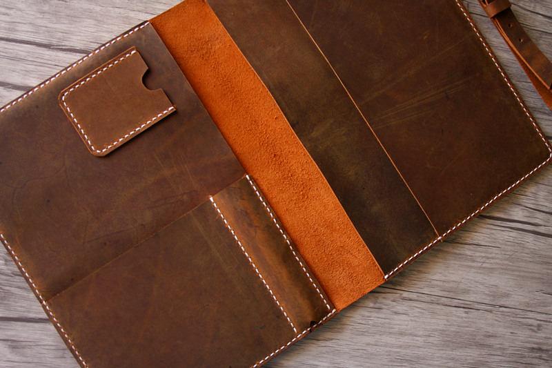 Premium Genuine Leather MacBook Air 13-inch Case - Slim Protective Laptop Sleeve for MacBook Air M1/M2 (2020-2023) | Perfect for Business Travel, Office & School Use
