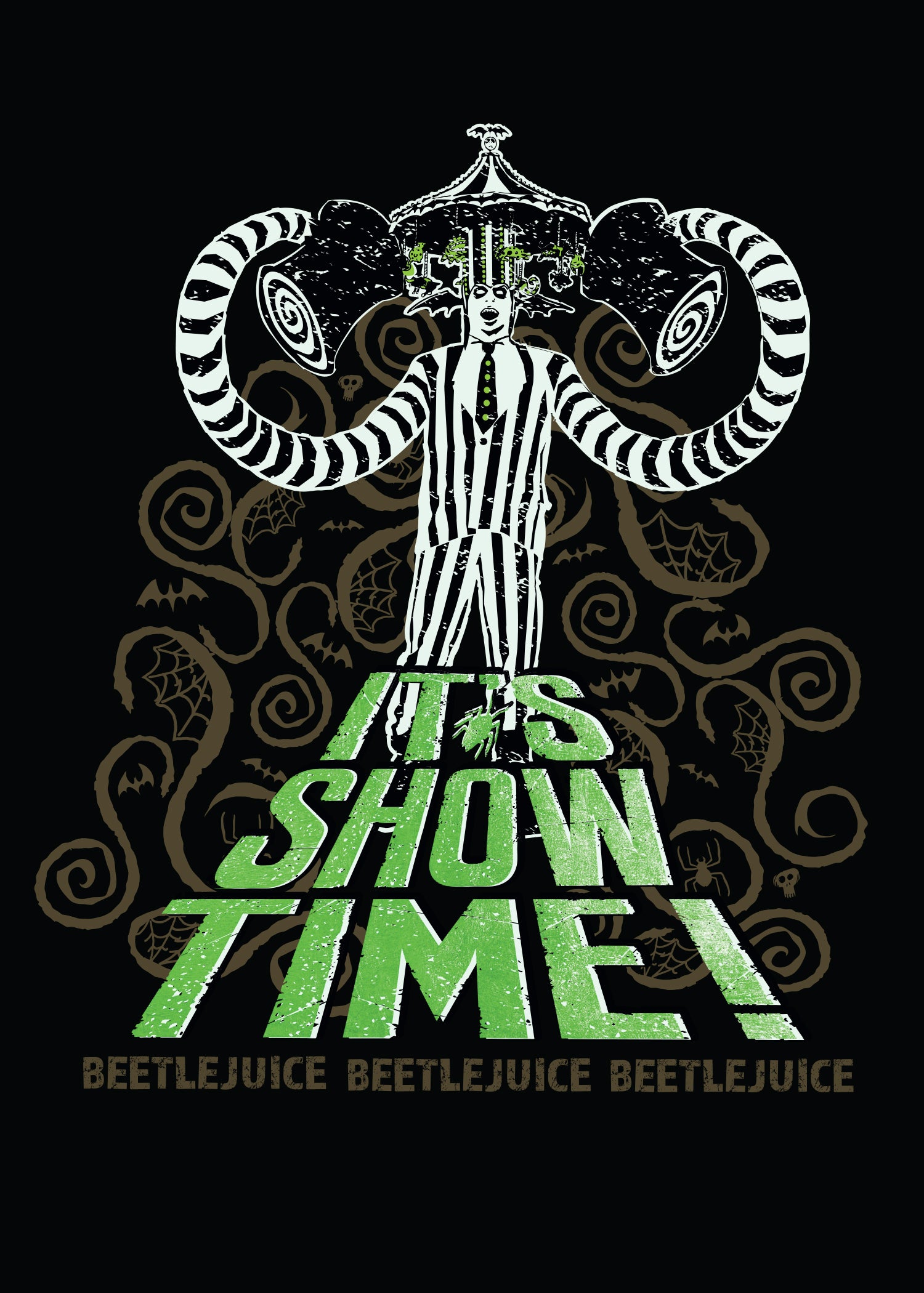 Beetlejuice Pop Up Greeting Card - Unique 3D Halloween Birthday Gift for Fans - Perfect for Parties, Home Decor & Collectibles