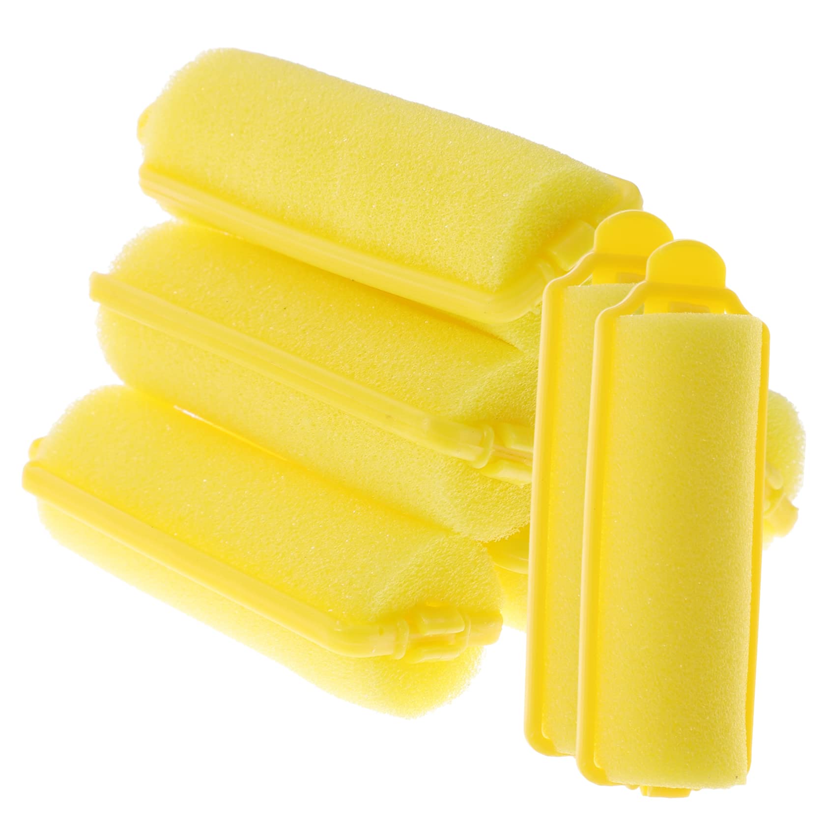 Heated Hair Rollers Set - 20pcs Sponge Curlers for Heatless Curls, Bangs & Salon Styling | Hair Roller Clips & Headband Included | Perfect for Home Use, Salon Professionals & DIY Hairstyling