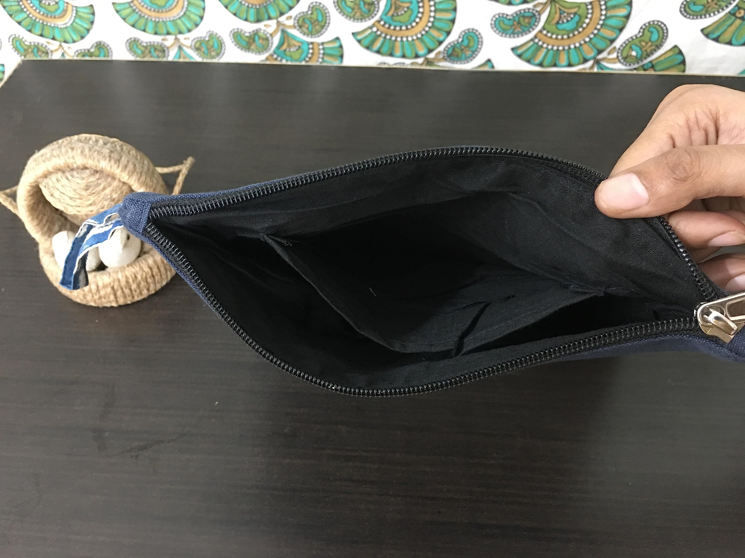 Master Piece Crafts Multi-Purpose Zipper Pouch - Waterproof Cosmetic Makeup Bag, Travel Coin Purse, Phone Wallet, Pencil Case & Organizer | Perfect for School, Office & Travel Accessories