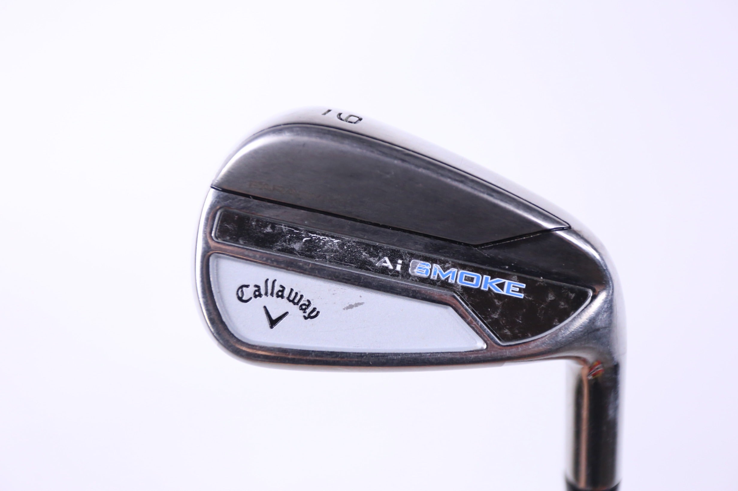 Used Callaway Paradym Ai Smoke 9 Iron Right Handed Senior Flex Golf Club - Perfect for Senior Golfers & Game Improvement on the Course