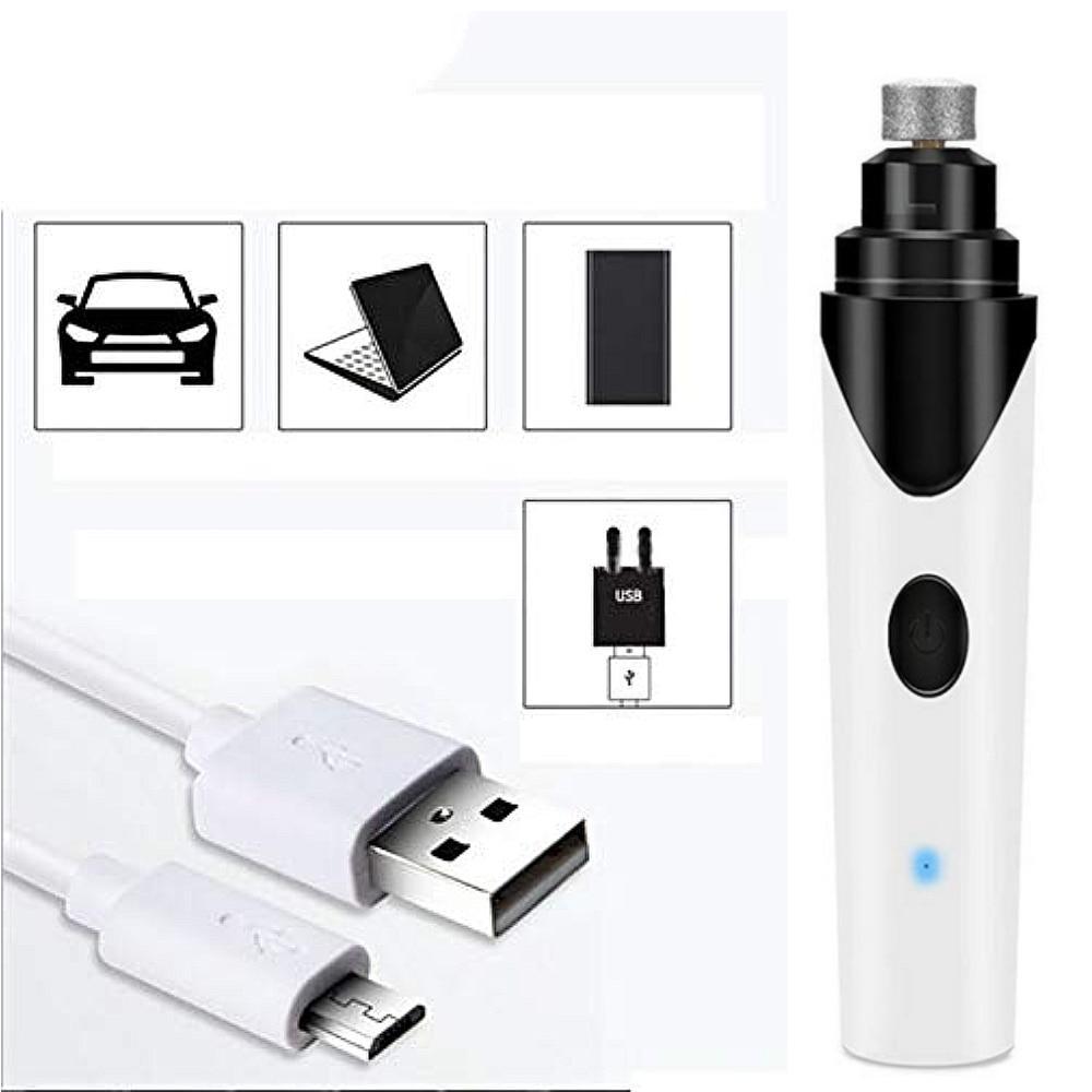 Electric Pet Nail Clipper - Painless Grooming Trimmer for Dogs & Cats | Safe & Easy Nail Care at Home | Perfect for Anxious Pets and Quick Grooming Sessions