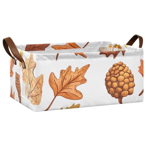 Autumn Leaves and Acorns