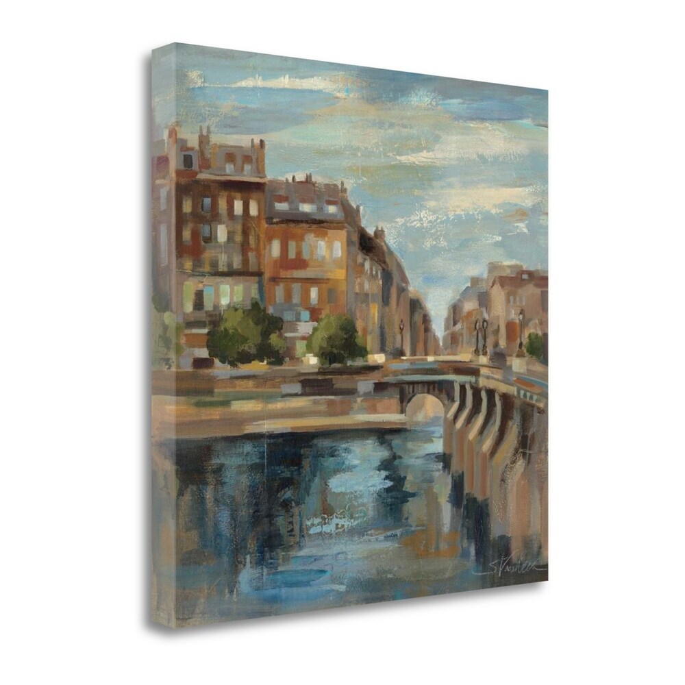 Silvia Vassileva 'A Moment In Paris II' Giclee Art Print on Gallery Wrap Canvas - Perfect for Living Room, Bedroom & Office Decor
