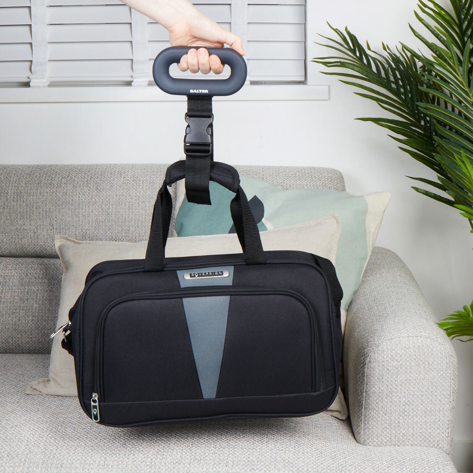 Digital Luggage Scale - Portable Electronic Baggage Weight Scale for Travel with LCD Display | Perfect for Airports, Cruise Ships & Suitcase Packing