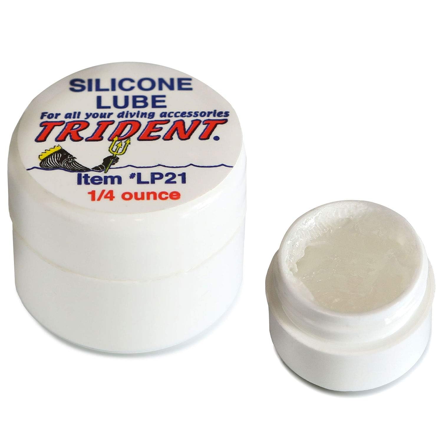 Food Grade Pure Silicone Grease - 0.25 fl oz (7.4 ml) Jar - High Temp Lubricant for Kitchen Appliances, Bakeware & Food Processing Equipment
