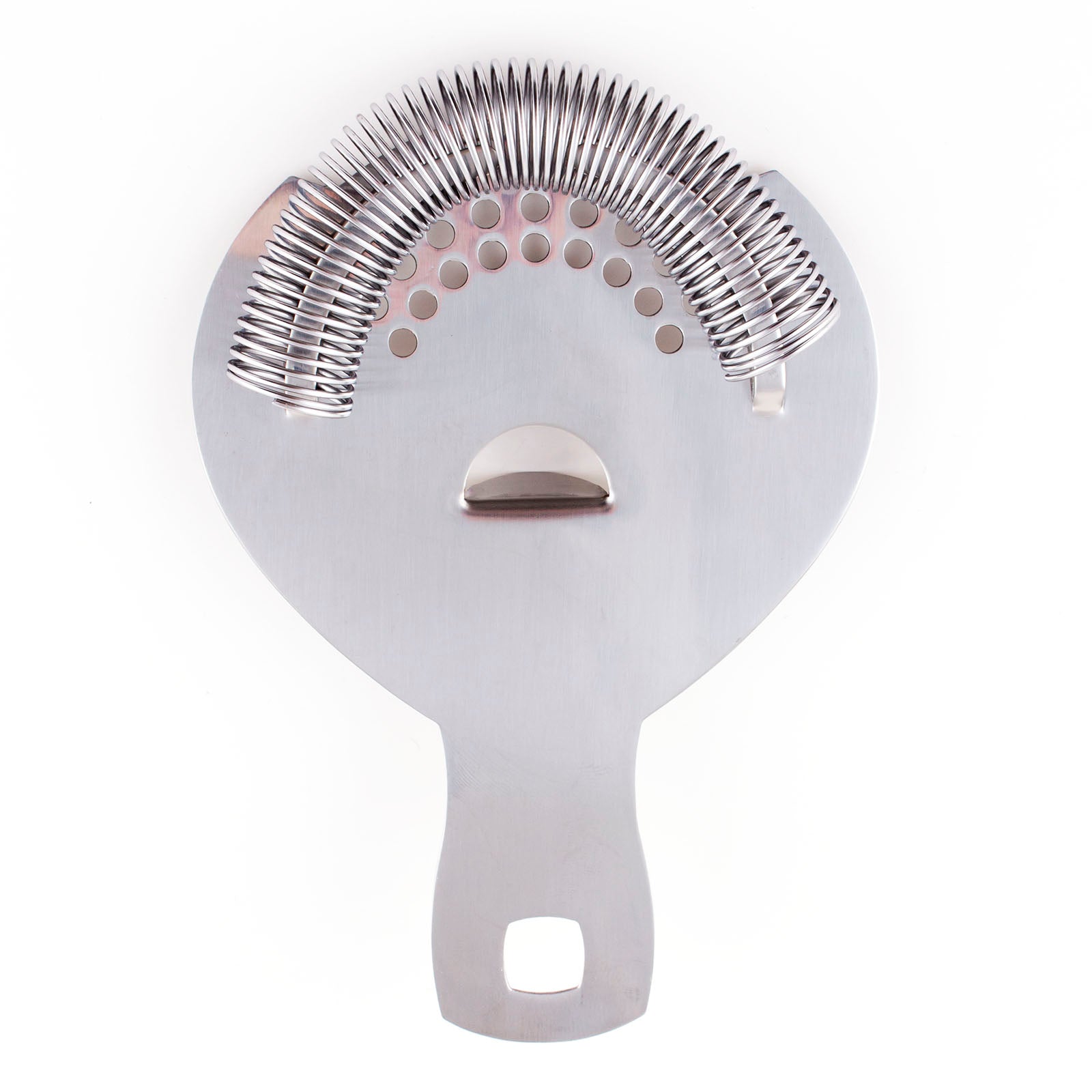 BarConic® Short No Prong Cocktail Strainer - Premium Bar Tool for Mixing and Serving Cocktails, Perfect for Home Bars and Professional Bartenders