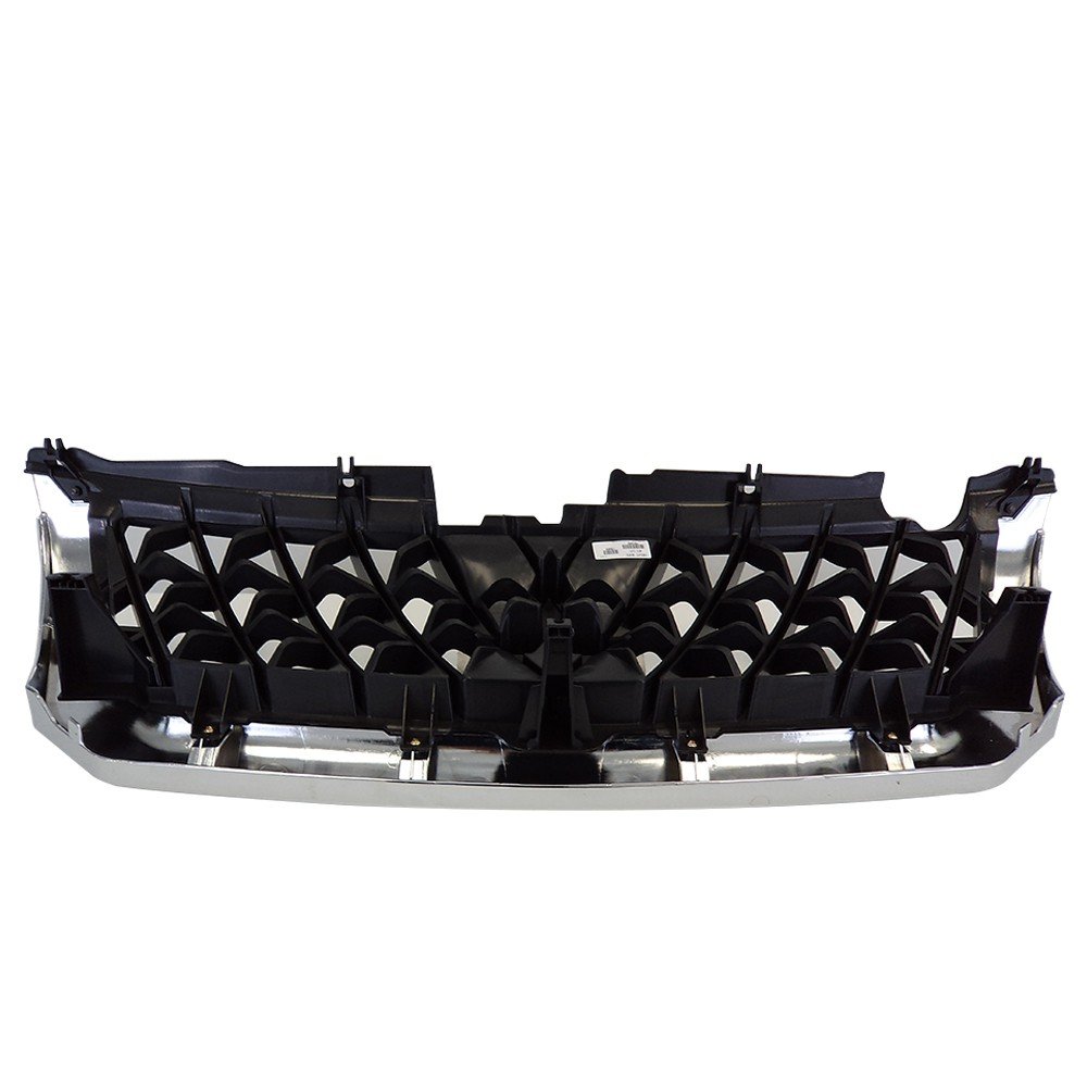 Perfit Liner Black Front Grille Replacement with Chrome Trim for Mitsubishi Montero Sport | Compatible with MI1200227 & MR574286 | Perfect Off-Road Upgrade & Customization