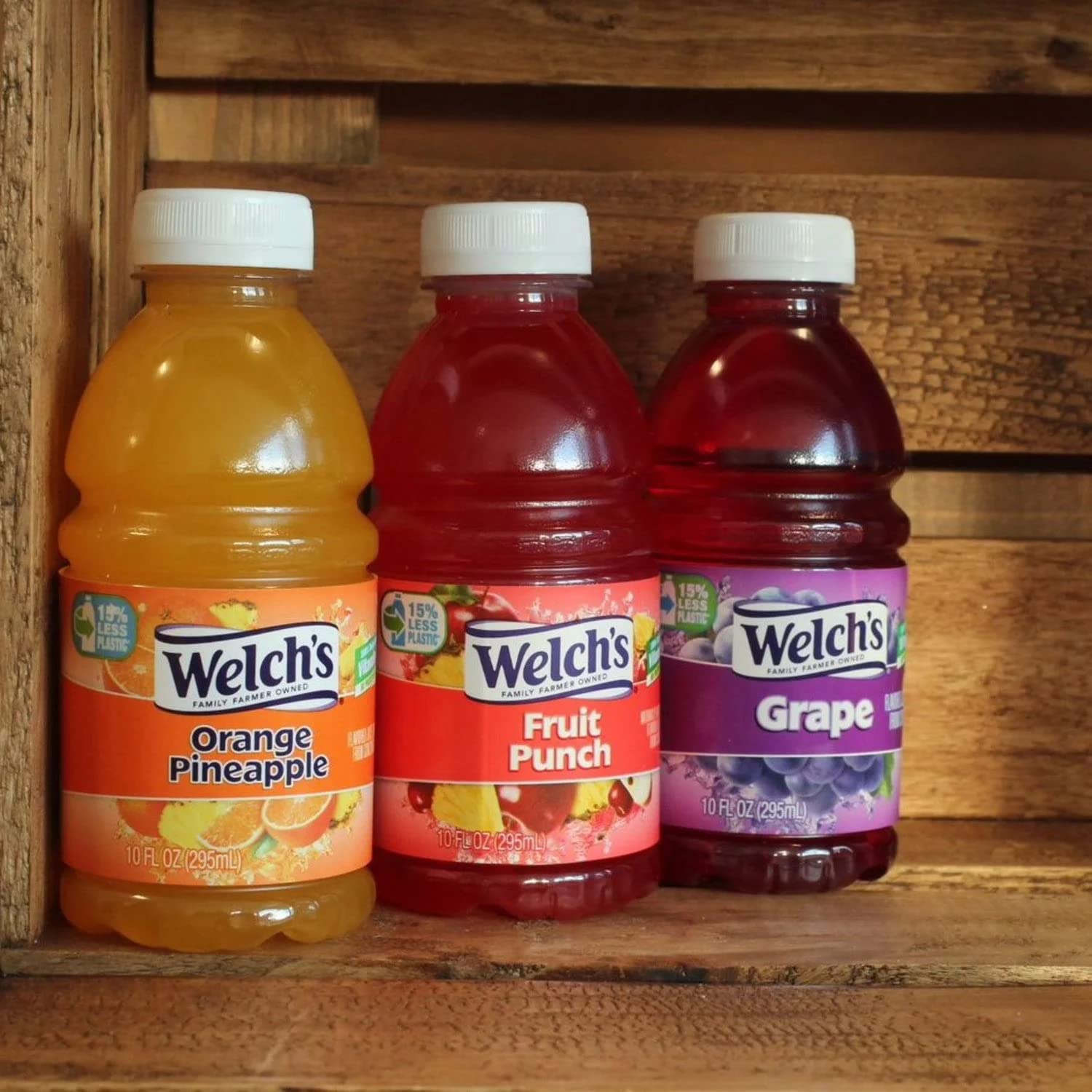 Welch's Fruit Snacks Variety Pack - Orange Pineapple, Grape & Fruit Punch - No Preservatives, High in Vitamin C - 2 Pack (10oz x 24) - Perfect for School Lunches, Office Snacks & On-the-Go Energy Boost