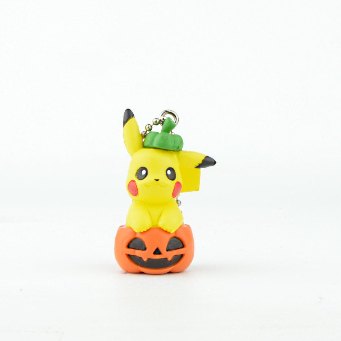 Pokemon Halloween Pumpkin Mascot Keychain - Cute Mini Figure Collectible for Cosplay, Party Favors & Gift Giving