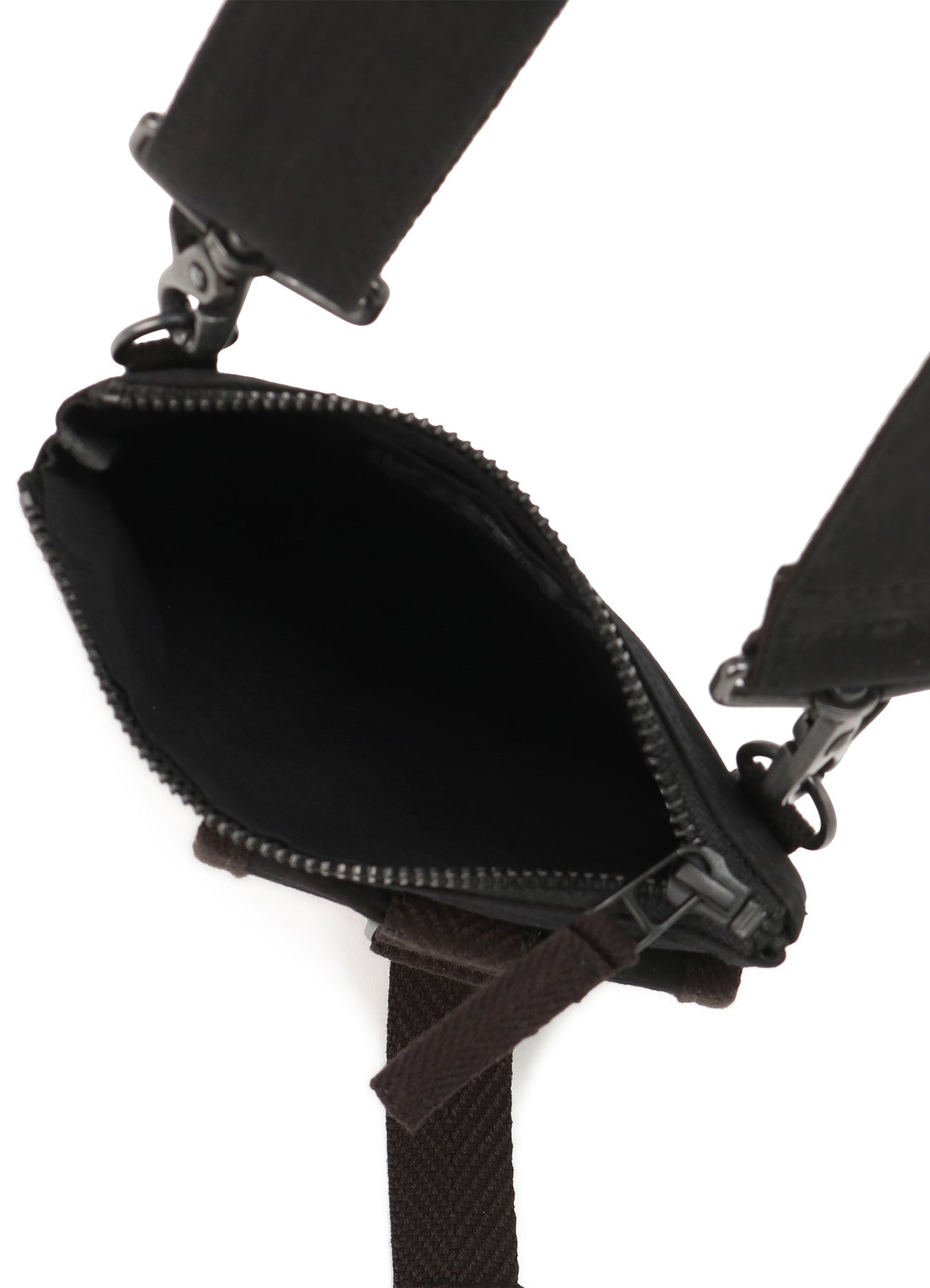 Military Mini Pochette in Gabardine Fabric - Stylish and Durable Small Crossbody Bag for Women | Perfect for Travel, Work, and Everyday Use