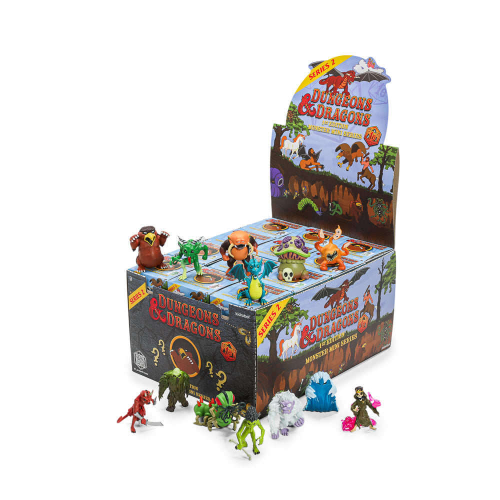 Dungeons & Dragons 3-Piece Vinyl Miniatures Set - Monster Series 2: 1st Edition D&D Figures for Tabletop RPG Gaming & Collecting