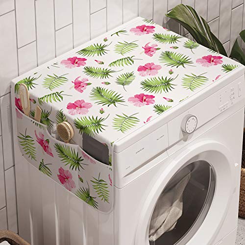 Green Pink and White