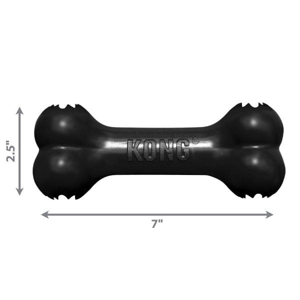 KONG Extreme Goodie Bone Dog Toy - Durable Chew Toy for Aggressive Chewers - Perfect for Large Dogs, Puppy Teething & Playtime