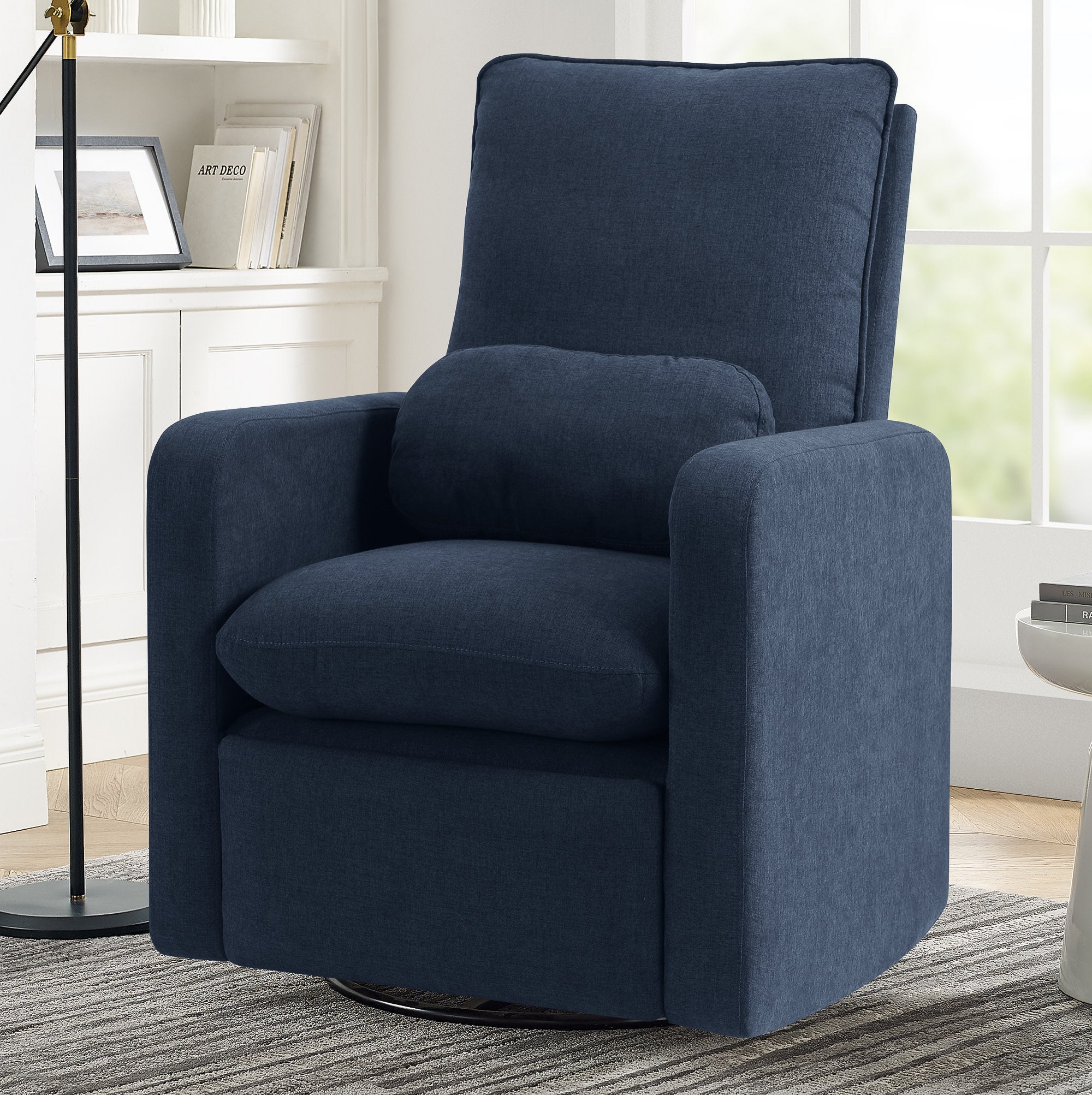 BabyGap Cloud Recliner with LiveSmart Evolve Fabric - Ultra Soft Infant Rocking Chair for Nursery, Living Room & Bedroom - Perfect for Feeding, Nursing & Comforting Baby