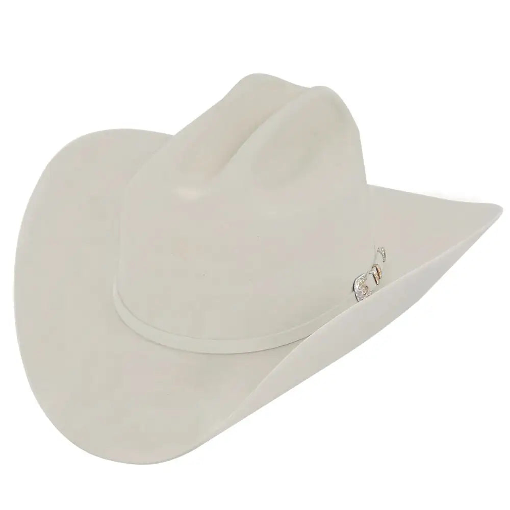 Larry Mahan's Superior 100X Fur Felt Cowboy Hat for Men - Western Style Rancher Hat for Rodeo, Horseback Riding & Outdoor Adventures