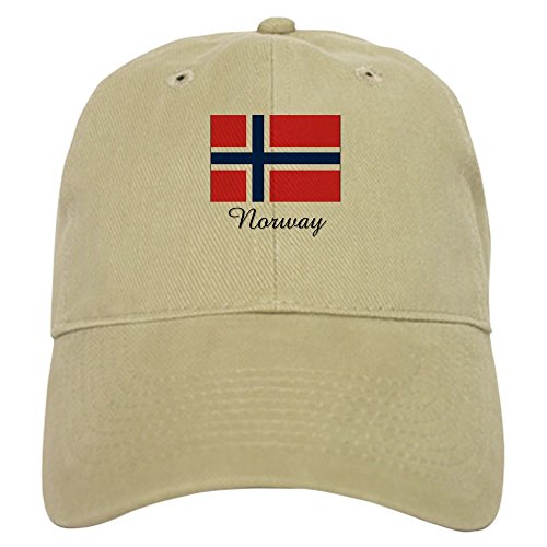 Khaki - Norway Flag Cap