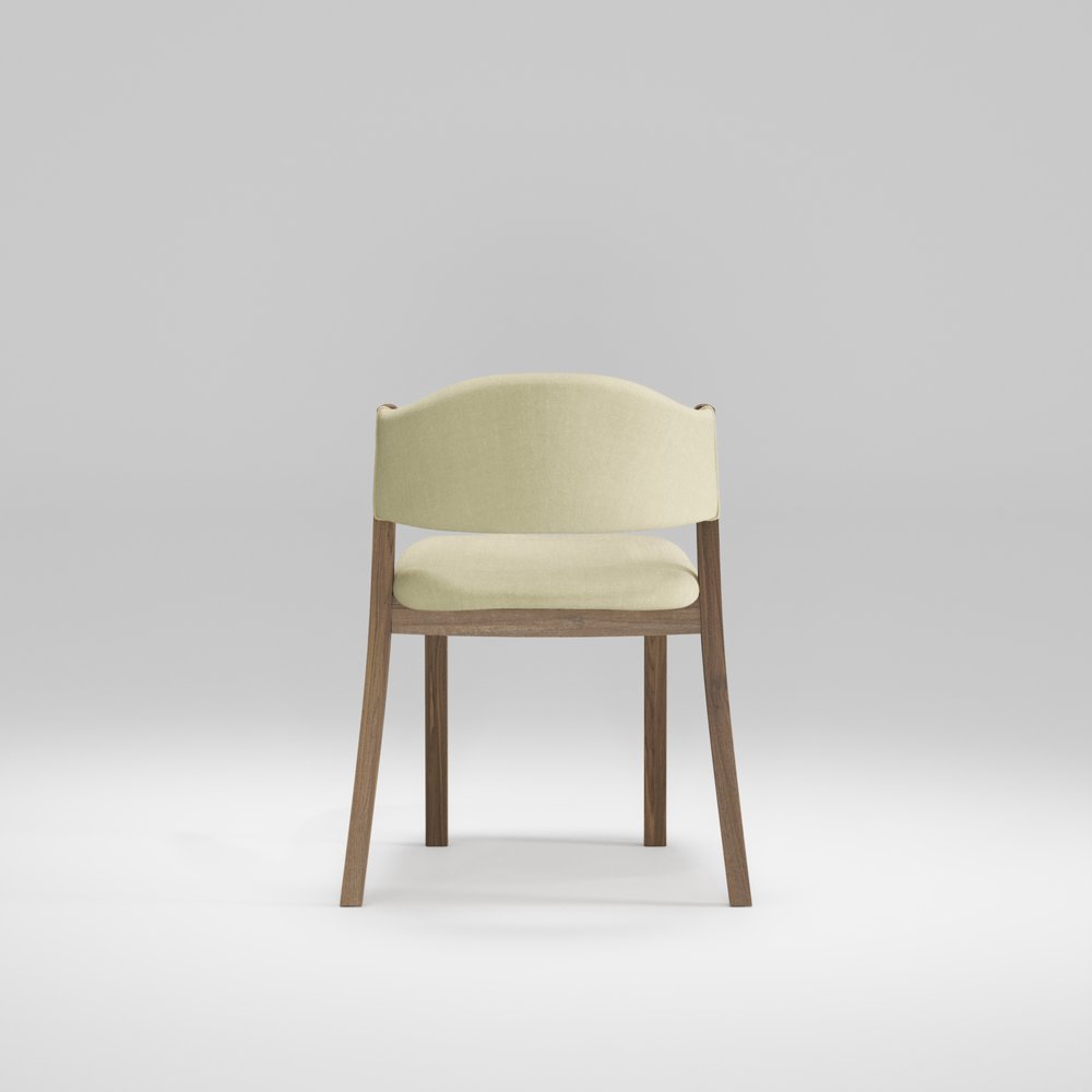 Wewood Caravela Chair - Handcrafted Solid Wood Dining Chair for Kitchen, Dining Room & Office - Eco-Friendly & Stylish Home Furniture