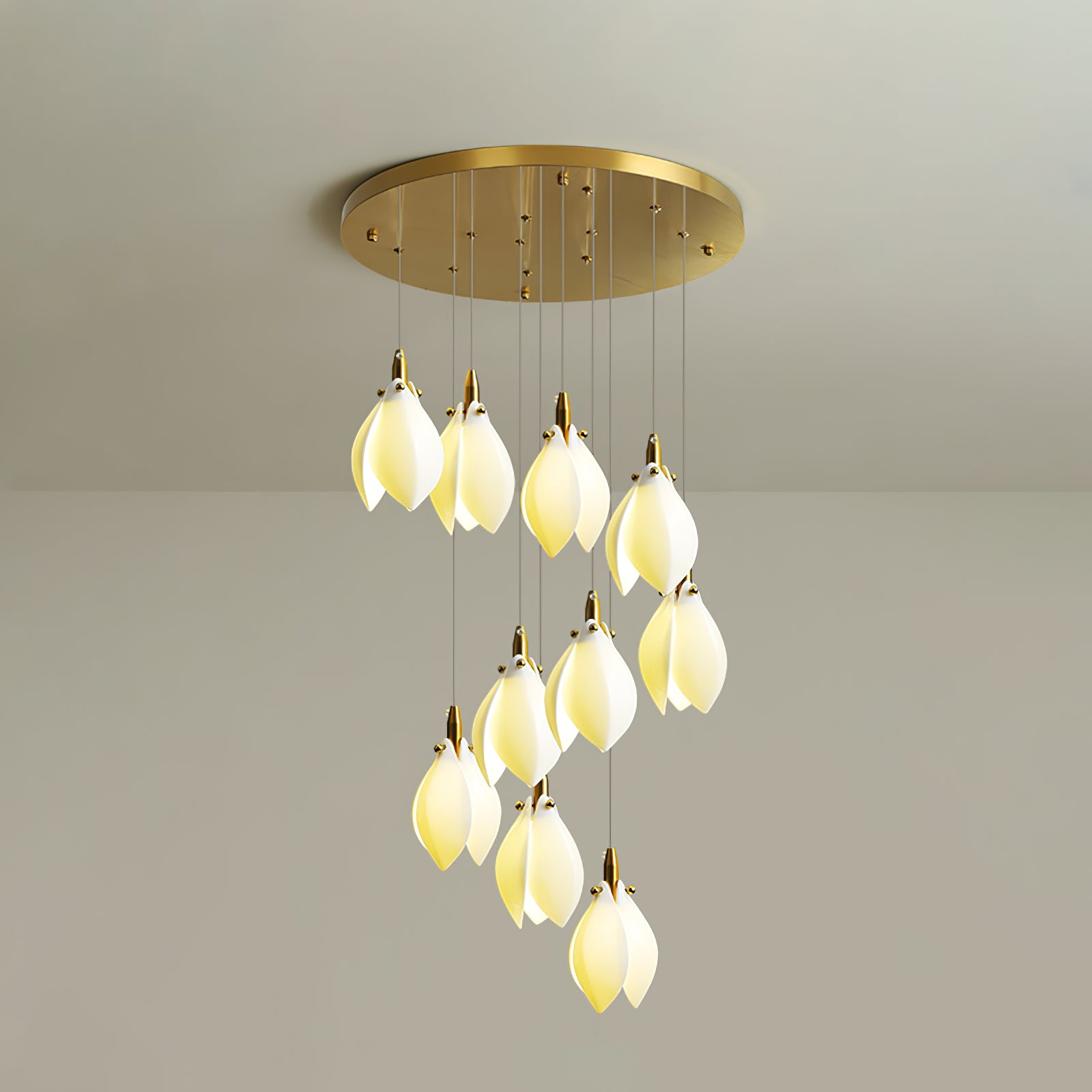 Gold & White