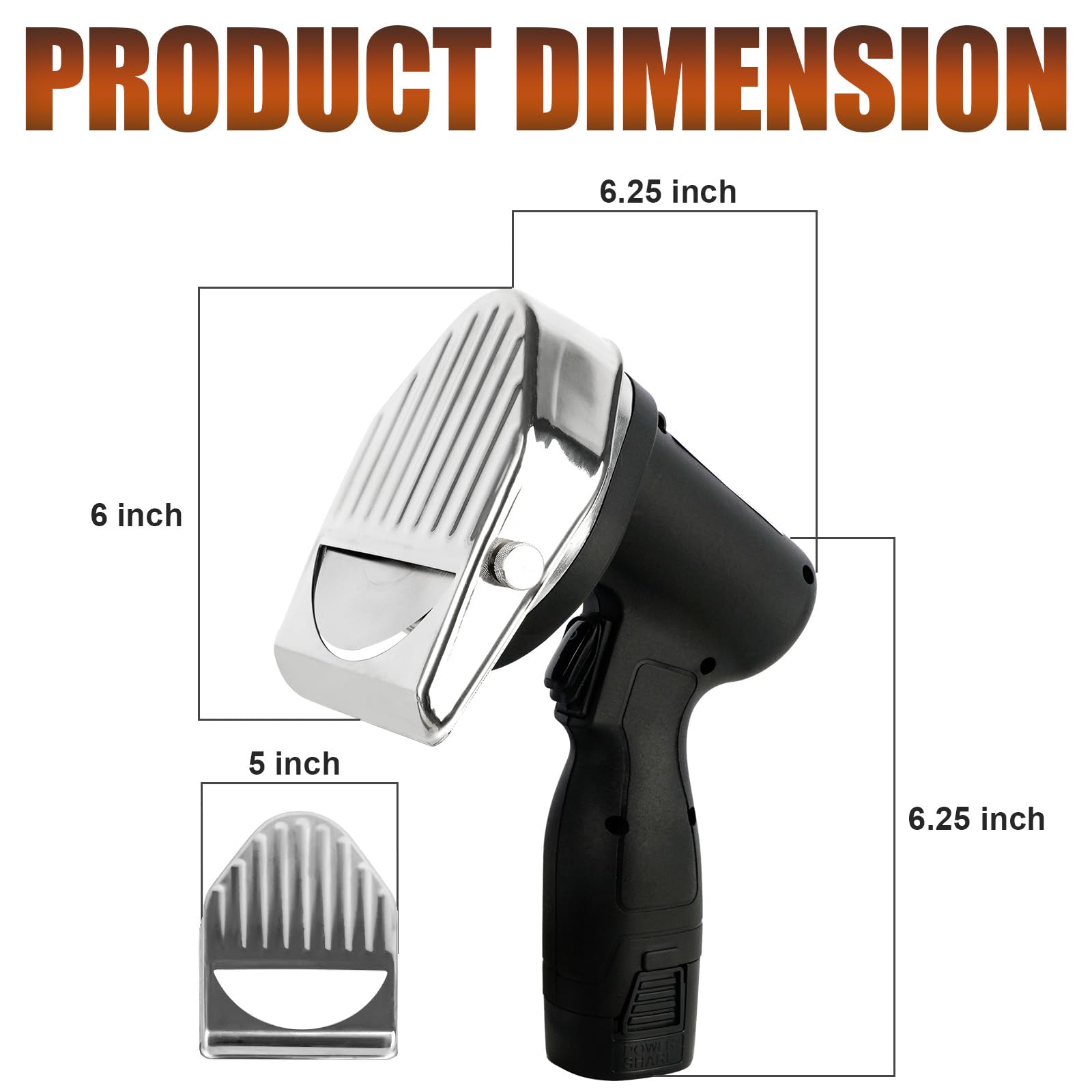 SOKO Cordless Electric Gyro Kebab Knife - Portable Shawarma Cutter & Doner Kebab Slicer Machine with Fast Charger, 12V Battery & 2 Blades (80W, Black) - Perfect for Restaurants, Food Trucks & Home Cooking