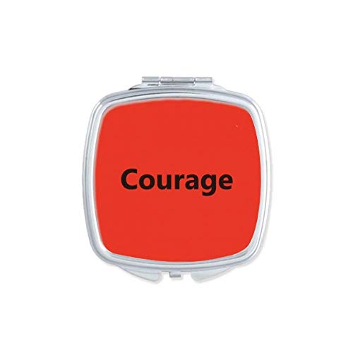 DIYthinker Inspirational Quote Mirror - Portable Compact Double-Sided Glass Makeup Mirror with Motivational Sayings - Perfect for Home, Office, Travel & Daily Encouragement
