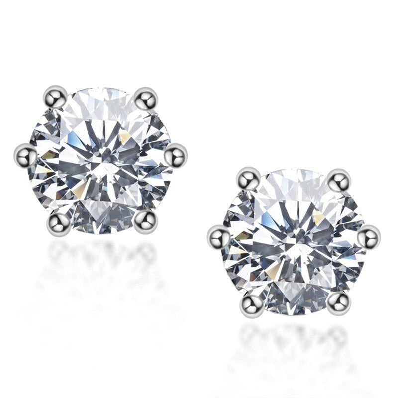 Moissanite Earrings for Women - Durable & Sparkling Moissanite Jewelry Set - Perfect for Weddings, Parties & Everyday Wear