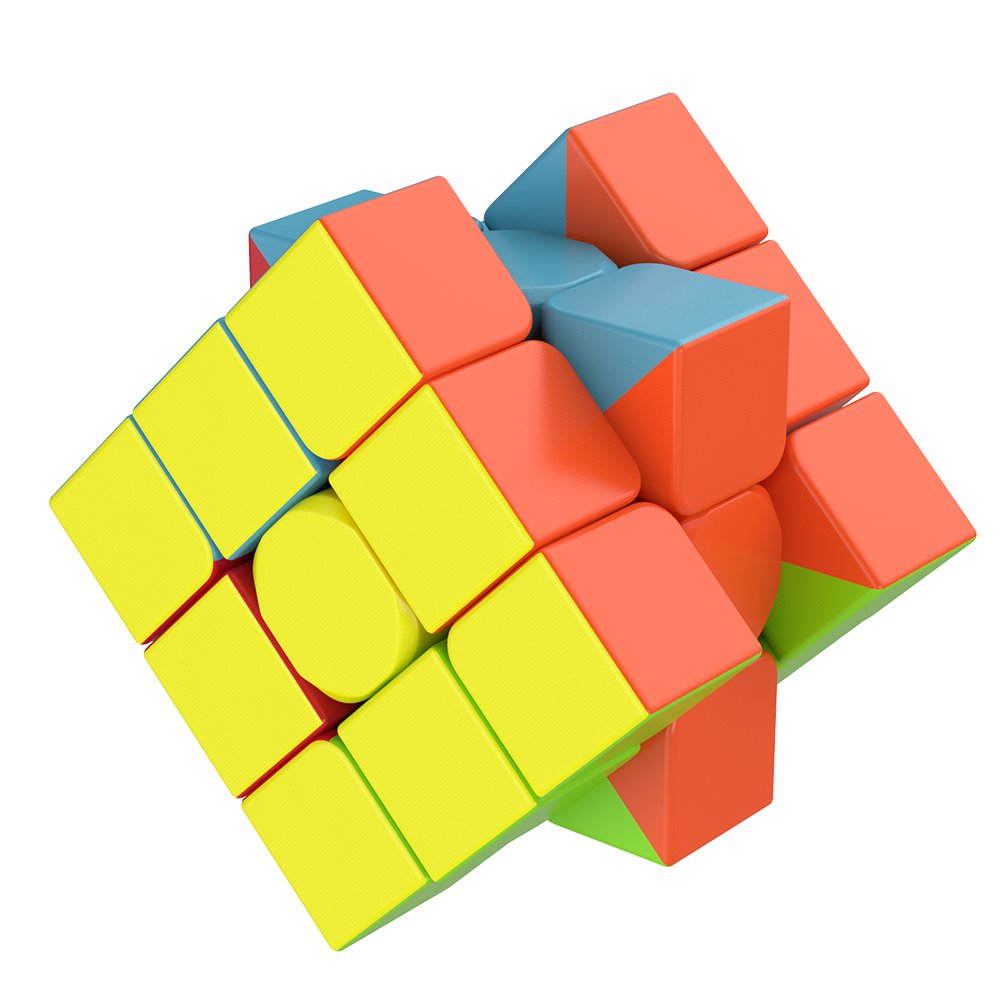 3x3 Smart Cube IQ Tester - Fast & Precise Magic Speed Cube Puzzle Toy for Adults & Kids - Anti-Stress & Anxiety Relief - Perfect for Brain Training, Office Fidgeting & Family Game Nights
