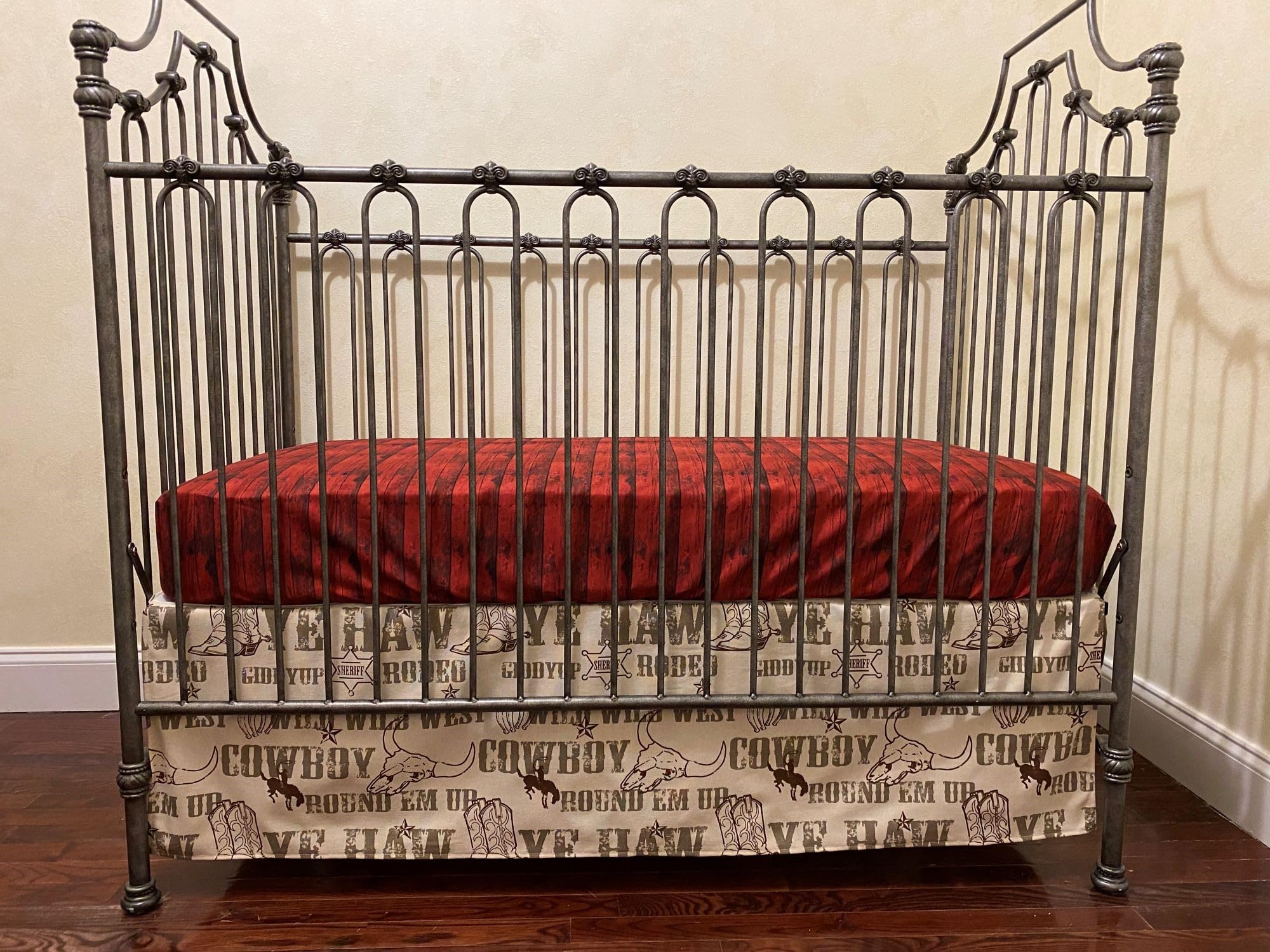 Cowboy Crib Bedding Set for Baby Boys - Western Nursery Theme with Rodeo Design | Perfect for Cowboy-Themed Nurseries and Wild West Baby Showers