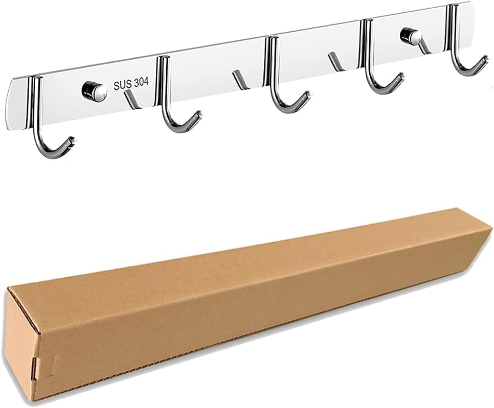 5 Hook Strip Silver