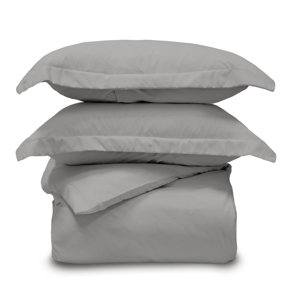 Luxury 3-Piece Duvet Cover Set with Pillow Shams - Soft Bedding for Master Bedroom, Guest Room & Hotel Decor