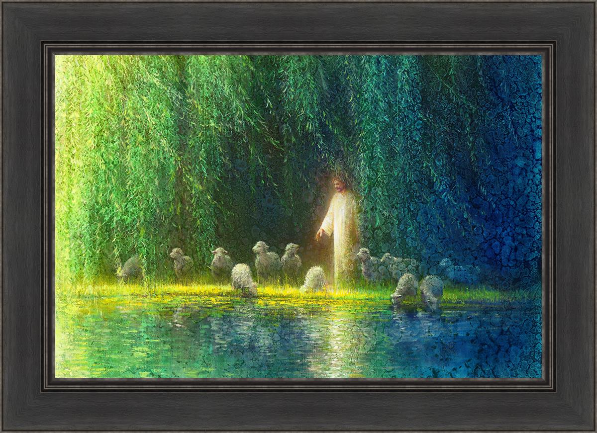 Among the Willows - Handmade Boho Wall Art Decor for Living Room, Bedroom & Nursery | Nature-Inspired Home Decor for Boho Chic & Farmhouse Style