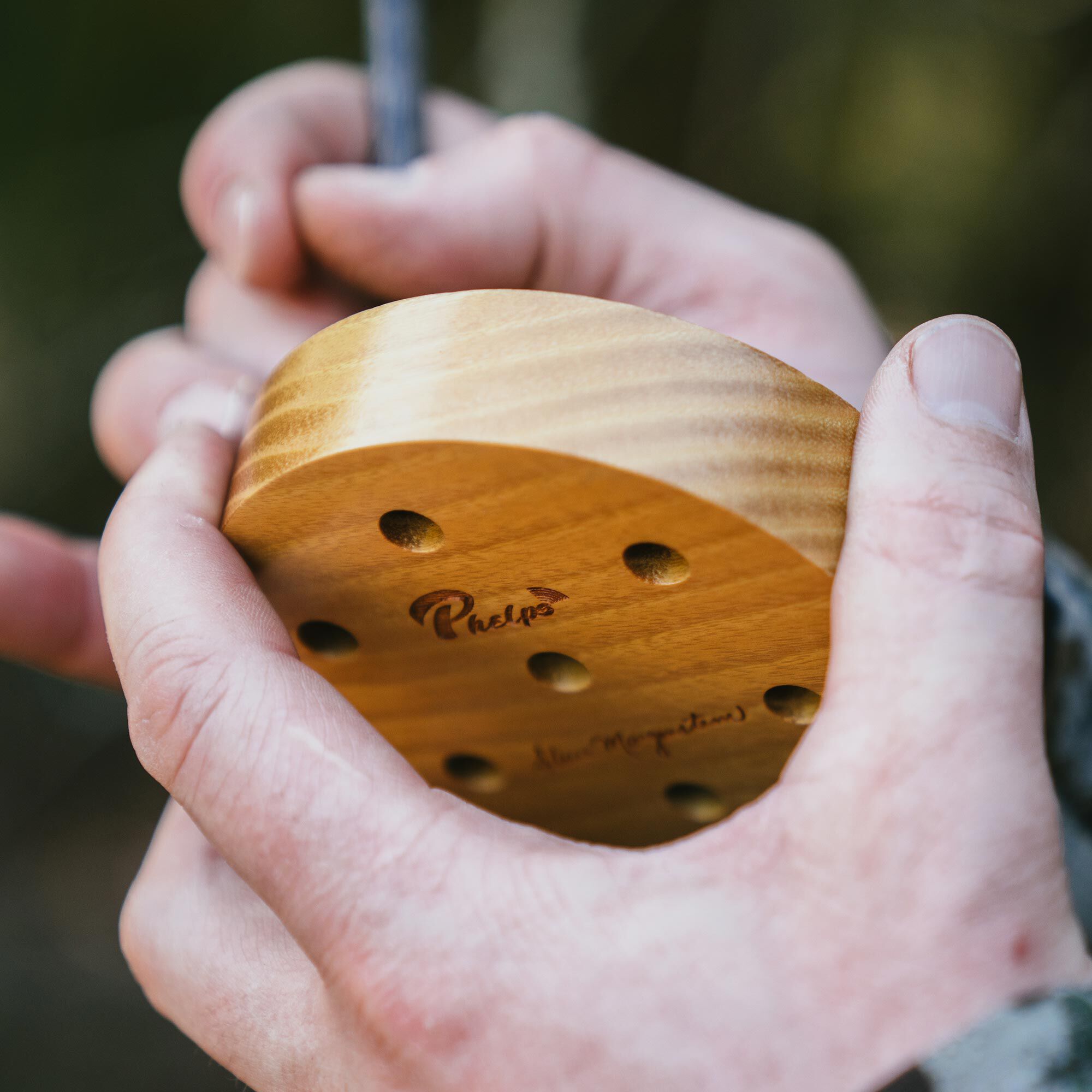 Morgenstern Signature Osage Orange Aluminum Over Slate Turkey Pot Call - Premium Hunting Gear for Turkey Calling in Woods & Fields
