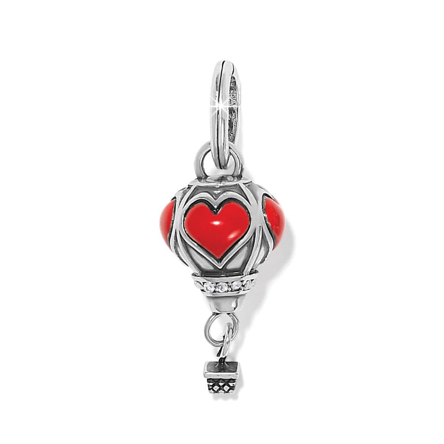 Carry Me With Love Charm - Elegant Heart Pendant Necklace for Women, Sterling Silver Jewelry Gift for Her | Perfect for Valentine's Day, Anniversary & Romantic Occasions