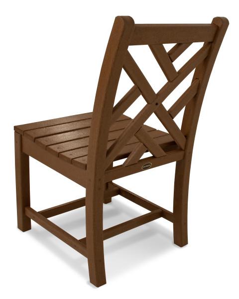 Polywood Chippendale Dining Side Chair - Weather-Resistant Outdoor/Indoor Furniture - Perfect for Patio, Garden, Dining Room & Restaurant Use