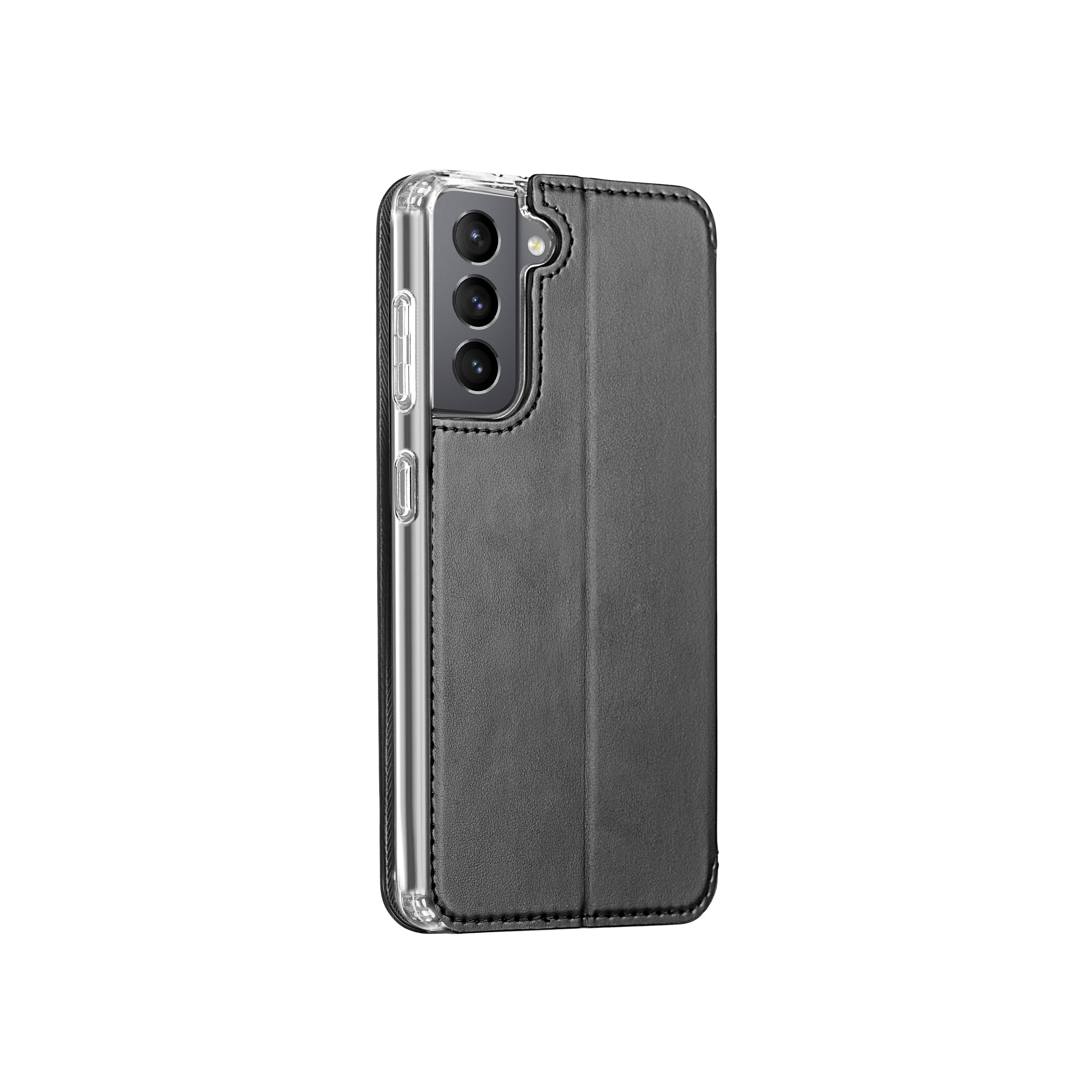 3sixT SlimFolio 2.0 Case for Samsung Galaxy S21 - Ultra Thin Protective Cover with Card Slots | Perfect for Everyday Use, Business Travel & Wireless Charging