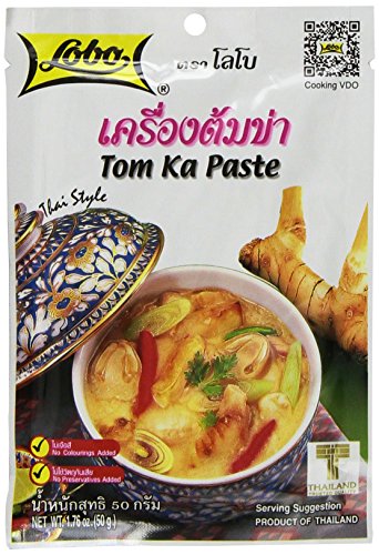 Lobo Thai Tom Ka Spicy Coconut Chicken Soup - Authentic Thai Flavor, 1.76oz (Pack of 5) | Quick & Easy Meal, Lunch, Dinner, Asian Cuisine Lover's Choice