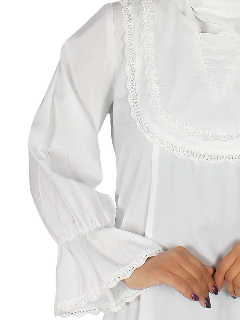 Elegant Faria Abaya - Modest Muslim Dress for Women - Perfect for Prayer, Eid, and Special Occasions
