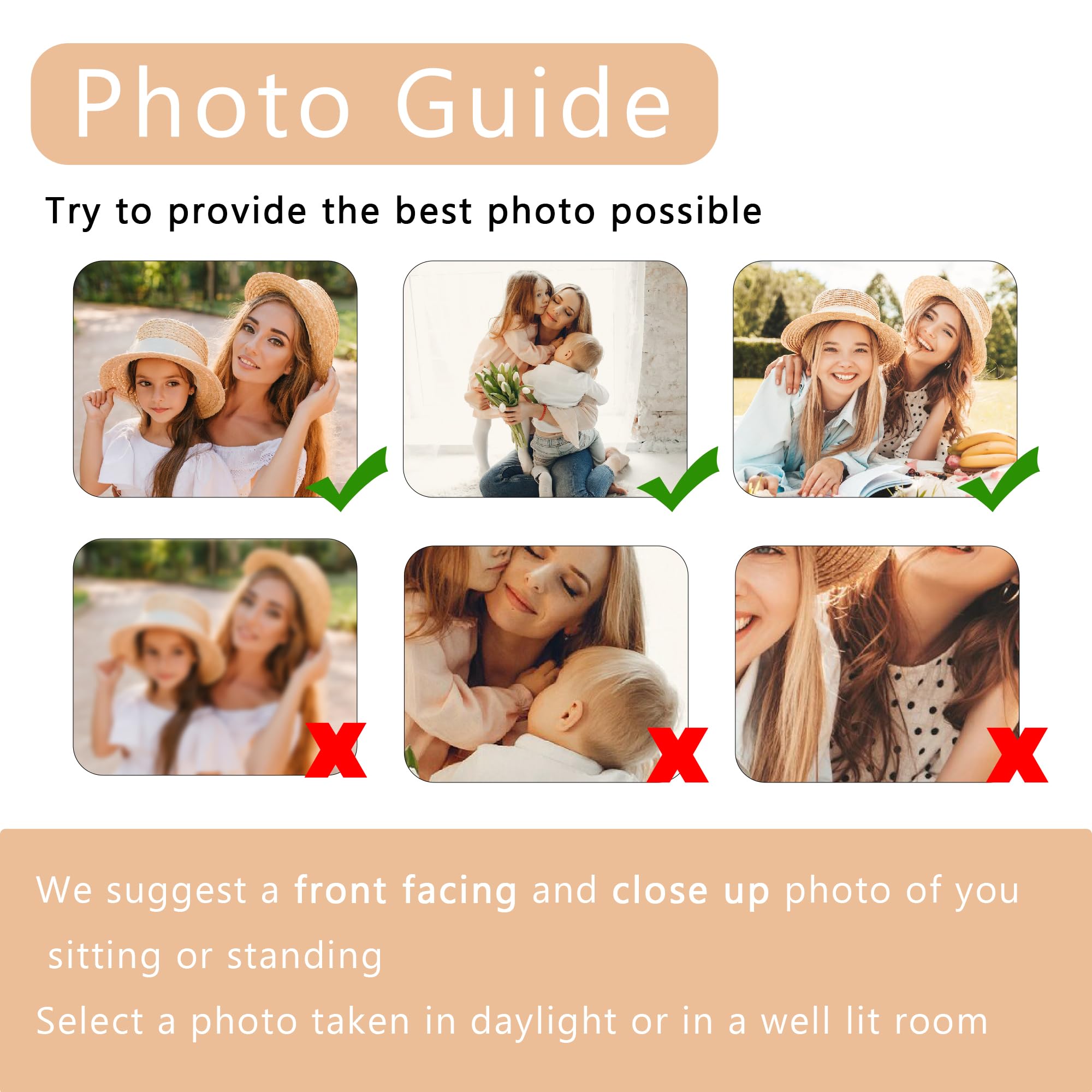 **Personalized Mother's Day & Birthday Gifts for Mom - Custom Photo Canvas with Names - Thoughtful Present from Daughter or Son - Perfect for Home Decor, Wall Art, and Special Occasions**
