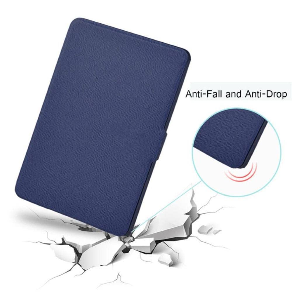 XYFCJK Premium Soft Fabric Protective Case for Kindle 10th Gen (2019) & Paperwhite 4 (10th Gen 2018) - Anti-Drop Smart Cover with Auto Sleep/Wake Function | E-Reader Accessory in Black (Model J9G29R) | Perfect for Reading at Home, Travel & Daily Commute