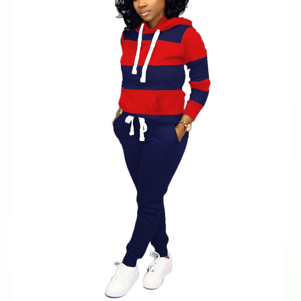 Nimsruc Women's Two Piece Jogging Suits - Casual Athletic Outfit for Running, Yoga & Lounge Wear